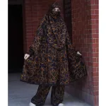 Elegant Palazzo long Khimar Set