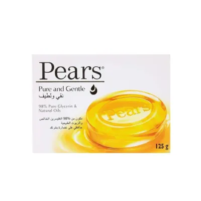 Pears Pure & Gentle 98% Pure Glycerin & Natural Oils Soap 125g (India)