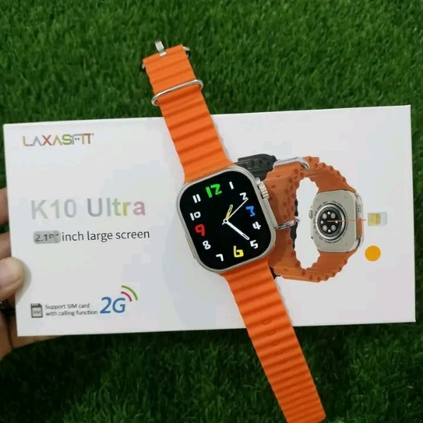 K10 Ultra Sim support Smart Watch