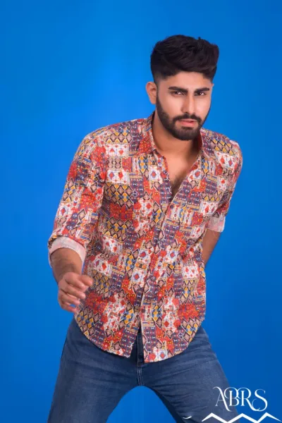 Men's Slim Fit Cotton Formal Shirt, 6 Colour Choices