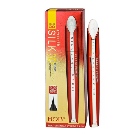 BOB Silk 0.05 mm Eyeliner Pen 0.5ml - 8 Black (China)