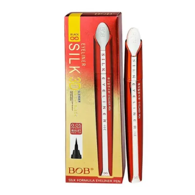 BOB Silk 0.05 mm Eyeliner Pen 0.5ml - 8 Black (China)