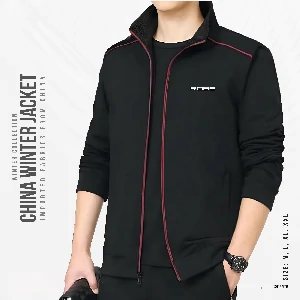 China Winter Jacket Black