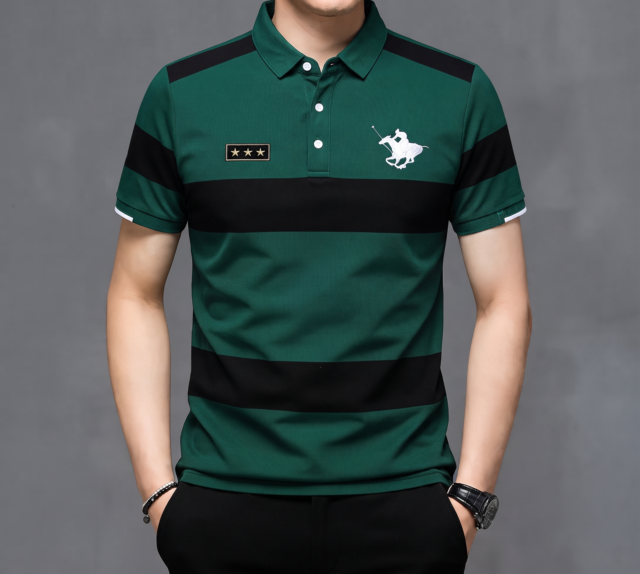 Cotton Polo Shirt For Men's