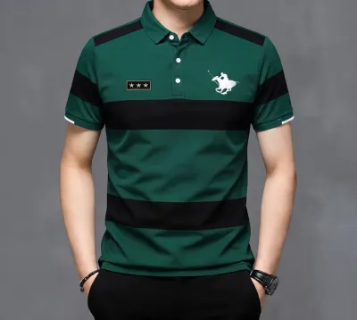 Men's Cotton Polo Shirt - Half Sleeve, 200 GSM