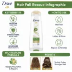 Dove Hair Fall Rescue Conditioner 350 ml (UAE)