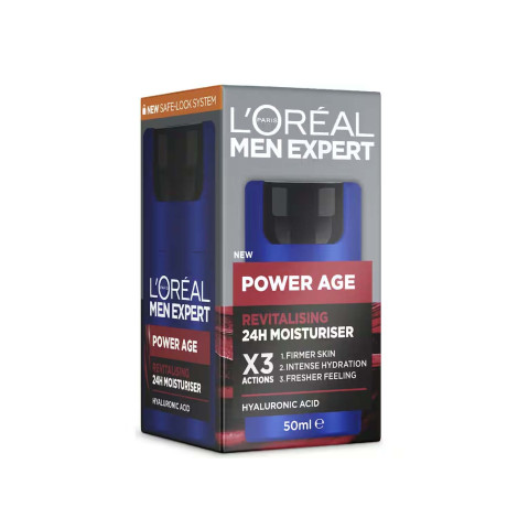 L'Oreal Men Expert Power Age Revitalising 24H Moisturiser 50ml (Germany)