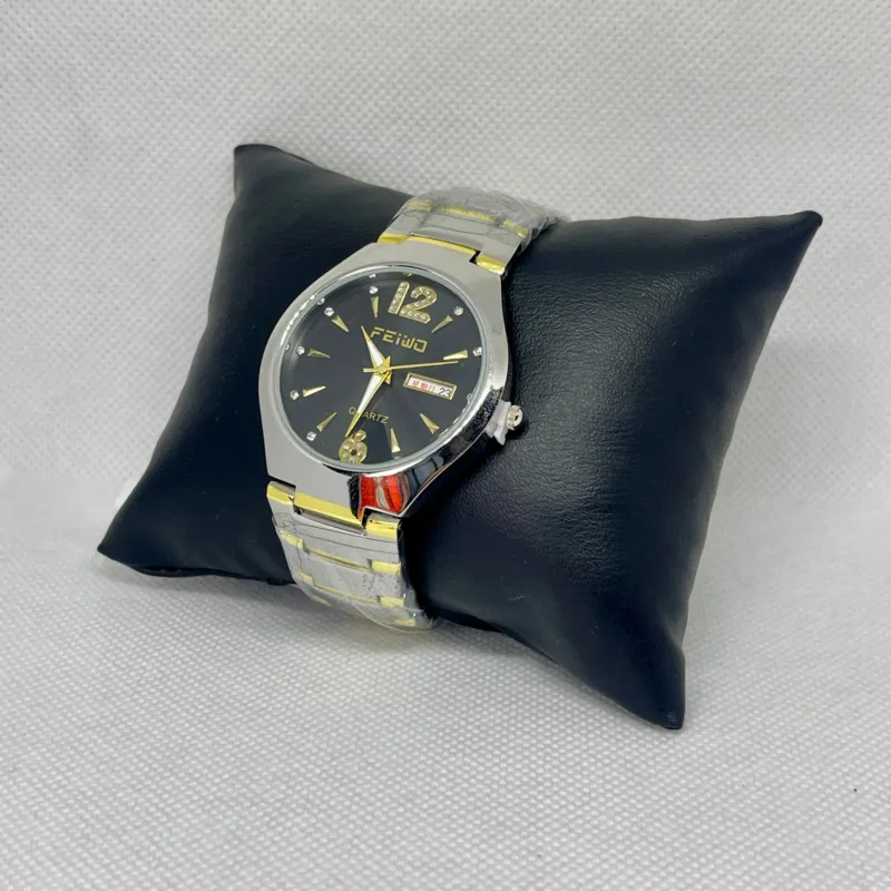 Feiwo  Stainsles Steel Couple Watch