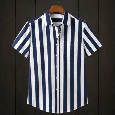 Men's Soft Cotton Half Sleeve Shirt, Sizes M to XXL