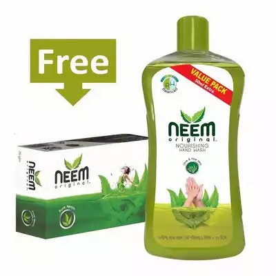 ACI Neem Original Nourishing Handwash (Free Neem Original Pure Neem Soap 75 gm)