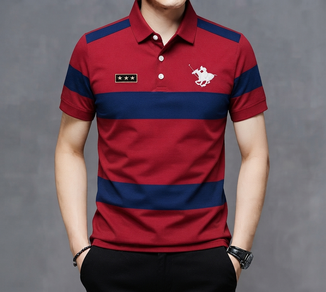 Cotton Polo Shirt For Men's