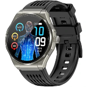 VALDUS VE35 PRO ECG Smart Watch Android Health ECG PPG Wrist Monitoring-Black Color