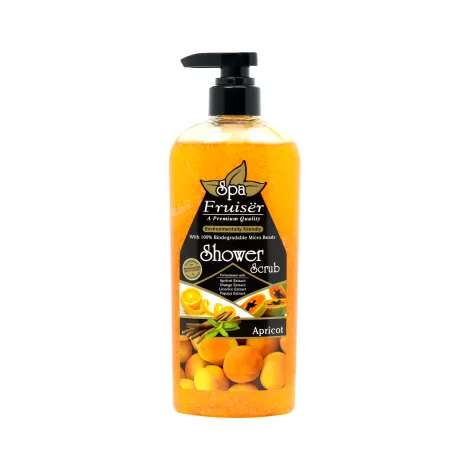 Fruiser Spa Apricot Shower Scrub 730ml (Malaysia)