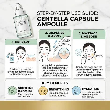Skin1004 Madagascar Centella Tone Brightening Capsule Ampoule 30ml (Korea)