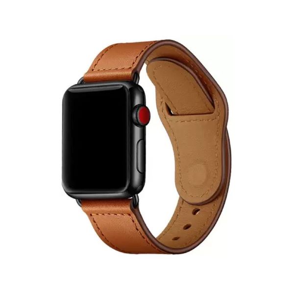 Promate Genio 42.L 42/44mm Leather Strap for Apple Watch Series 1-4