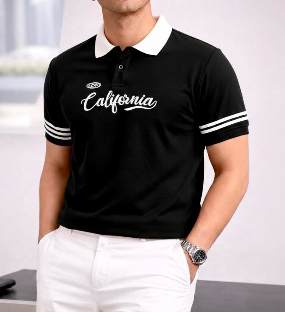 Men's PK Cotton Polo Shirt, Half Sleeve, 210 GSM, 3 Colours