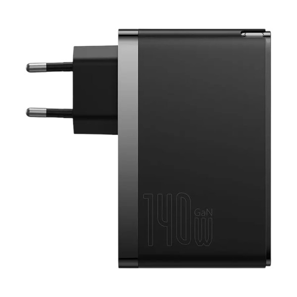 Baseus CCGP100201 GaN5 Pro USB & Dual USB-C 140W EU Black Charger