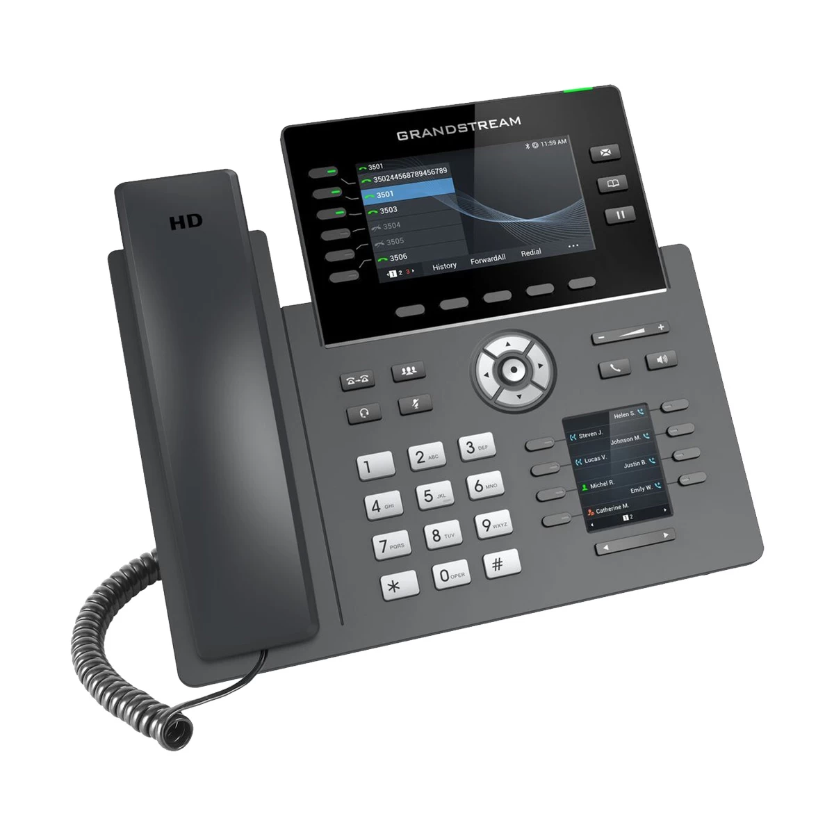 Grandstream GRP2616 6-Line Wi-Fi IP Phone with Adapter