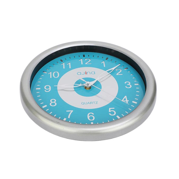 Logan Classic Wall Clock-Blue Step