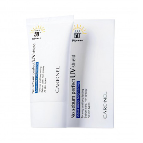 Care:nel No Sebum Perfect UV Shield SPF 50+ PA++++ 50ml (Korea)
