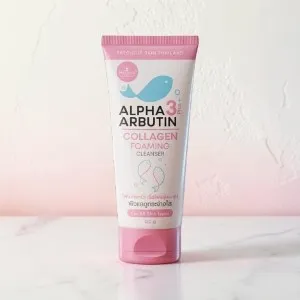 Precious Skin Alpha Arbutin 3 Plus + Collagen Foaming Cleanser 120g (Thailand)
