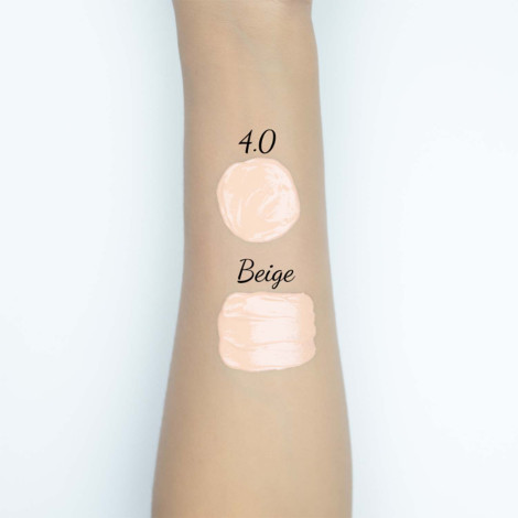 Gueriness Full Cover Matte Foundation - 4.0 Beige (Hong Kong)