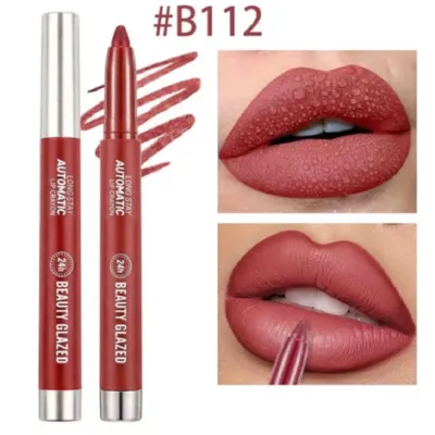Beauty Glazed Long Stay Automatic Lip Crayon - B112 Burgundy (China)