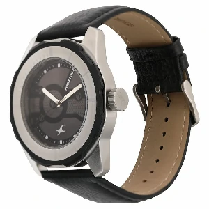 Fastrack NS3099SL02 Leather Strap Watch