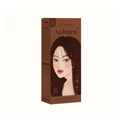 Kota Hair Color Cream Auburn - Reddish Brown (Thailand)