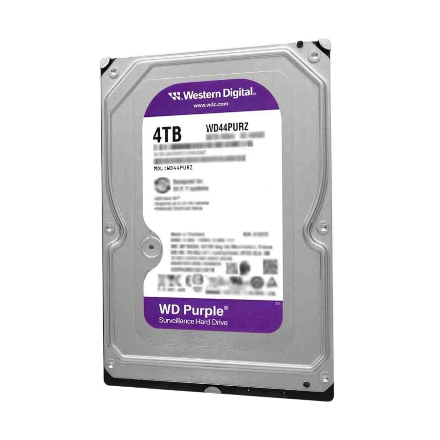 Western Digital Purple 4TB 3.5 Inch SATA 5400RPM Surveillance HDD
