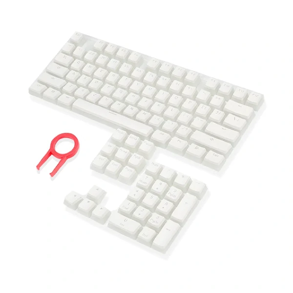 Redragon A130 White Keycaps Mod Kit (For Cherry MX Style Mechanical Keyborad)