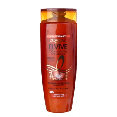L'Oreal Elvive Extraordinary Oil Jojoba Intense Nourishing Shampoo 600ml (Egypt)