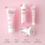 Laikou Japan Sakura Travel Kit 4 Pcs (China)
