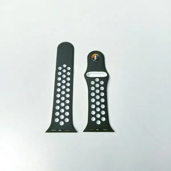 Octopus Soft Silicone Straps 38/40/41mm-Black+White