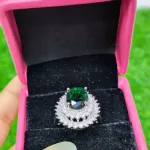 Emerald Royal Crown Ring