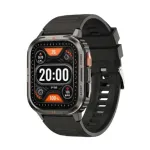WiWU SW05 Tarnish Black Bluetooth Calling Smart Watch