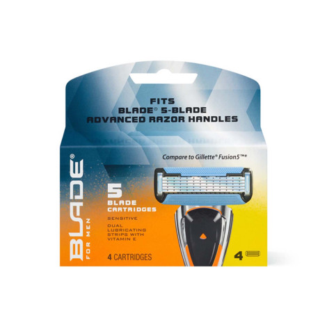 Blade  Men Razor 5 Blade - 4 Cartridges (USA)