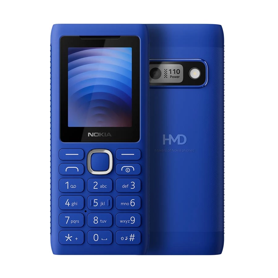 Nokia 110 Power Blue Dual SIM Feature Phone