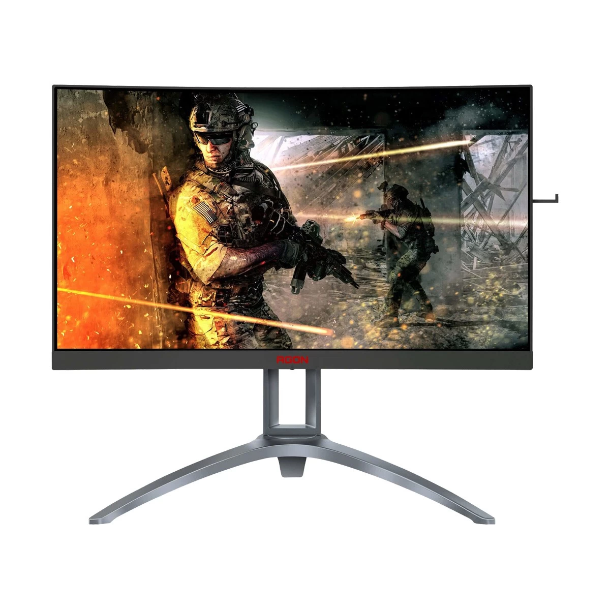 AOC AG273QCX 27 Inch 2K QHD 144Hz Curved Gaming Monitor