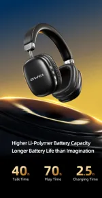 Awei AT8 Bluetooth Wireless Headphones (6 Month Warranty)