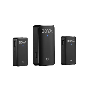 Boya BY-Wmic5-M2 Ultracompact 2.4GHz Dual-Channel Wireless Microphone System