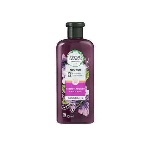 Herbal Essences  Nourish Passion Flower & Rice Milk  Conditioner 400ml (Thailand)