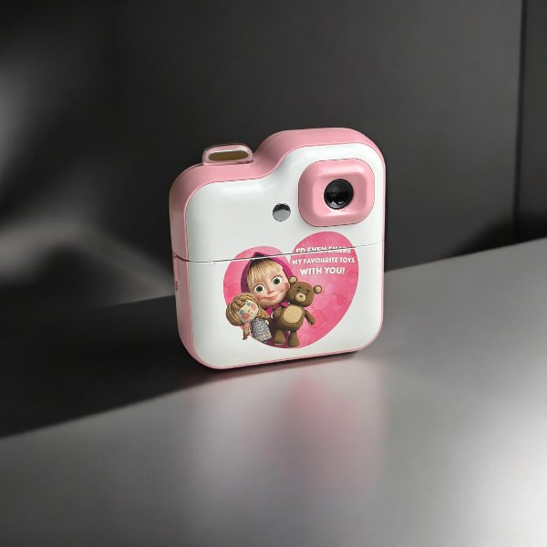 Instant Print Digital Kids Camera Printer – Masha Version