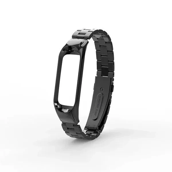 Xiaomi Mi Band 3/4 Metal Straps- Black