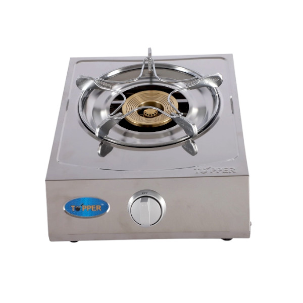 TOPPER Daisy Single Stainless Steel Auto Stove LPG