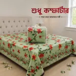 Digital Print Twill Comforter with 10 Ounce Feather Touch Fibre