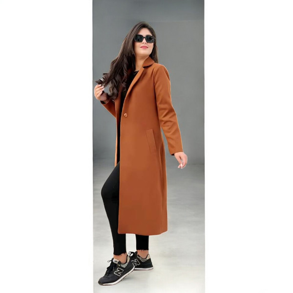 Stylish Winter Fur Overcoat