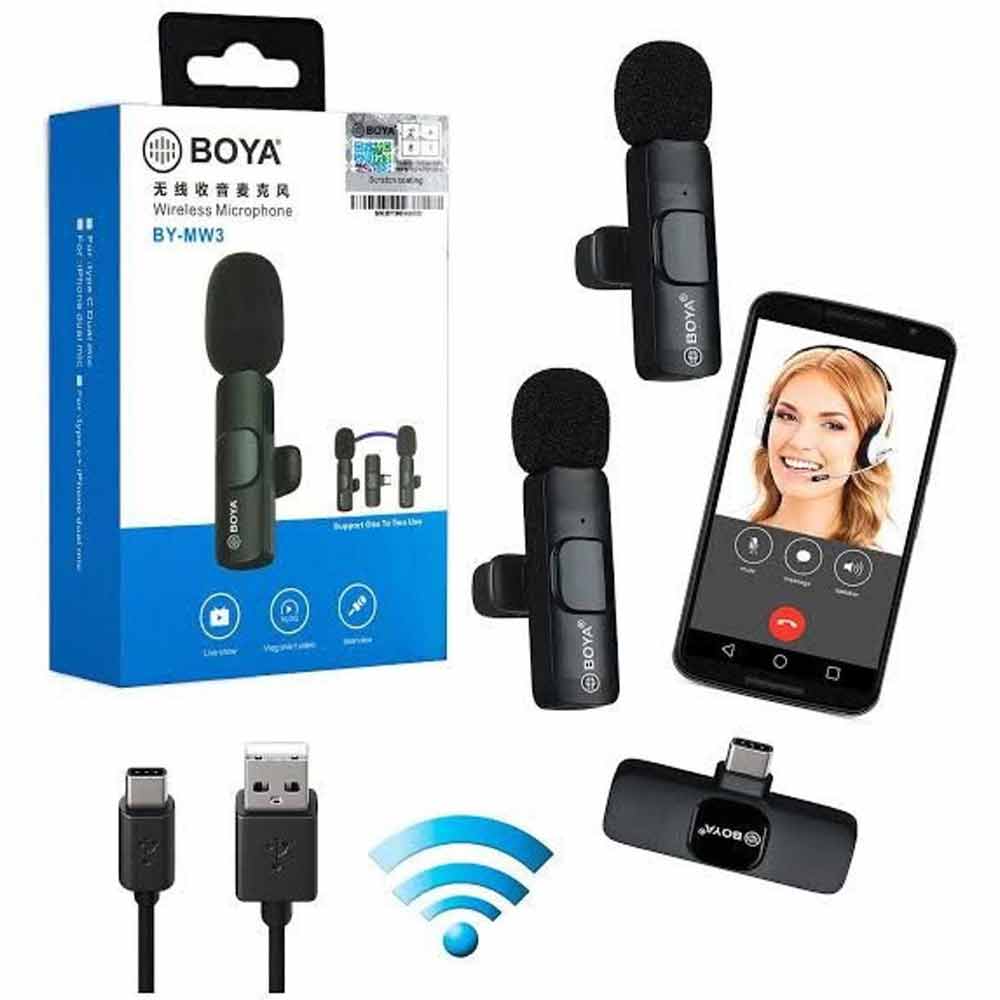 Wireless Lavalier Mic for iPhone/iPad - Plug & Play