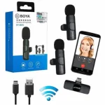 Wireless Lavalier Mic for iPhone/iPad - Plug & Play
