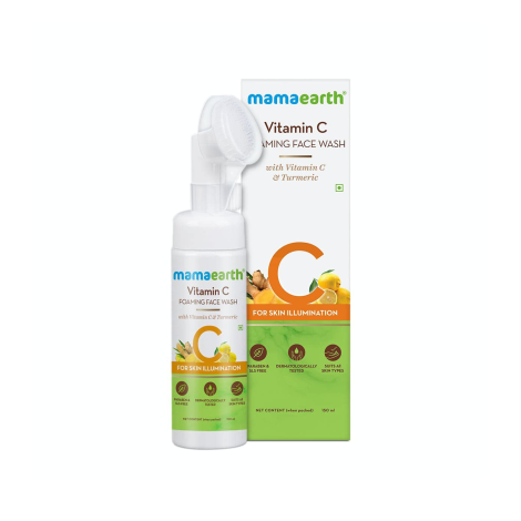 Mamaearth Vitamin C Foaming Face Wash For Skin Illumination 150ml (India)